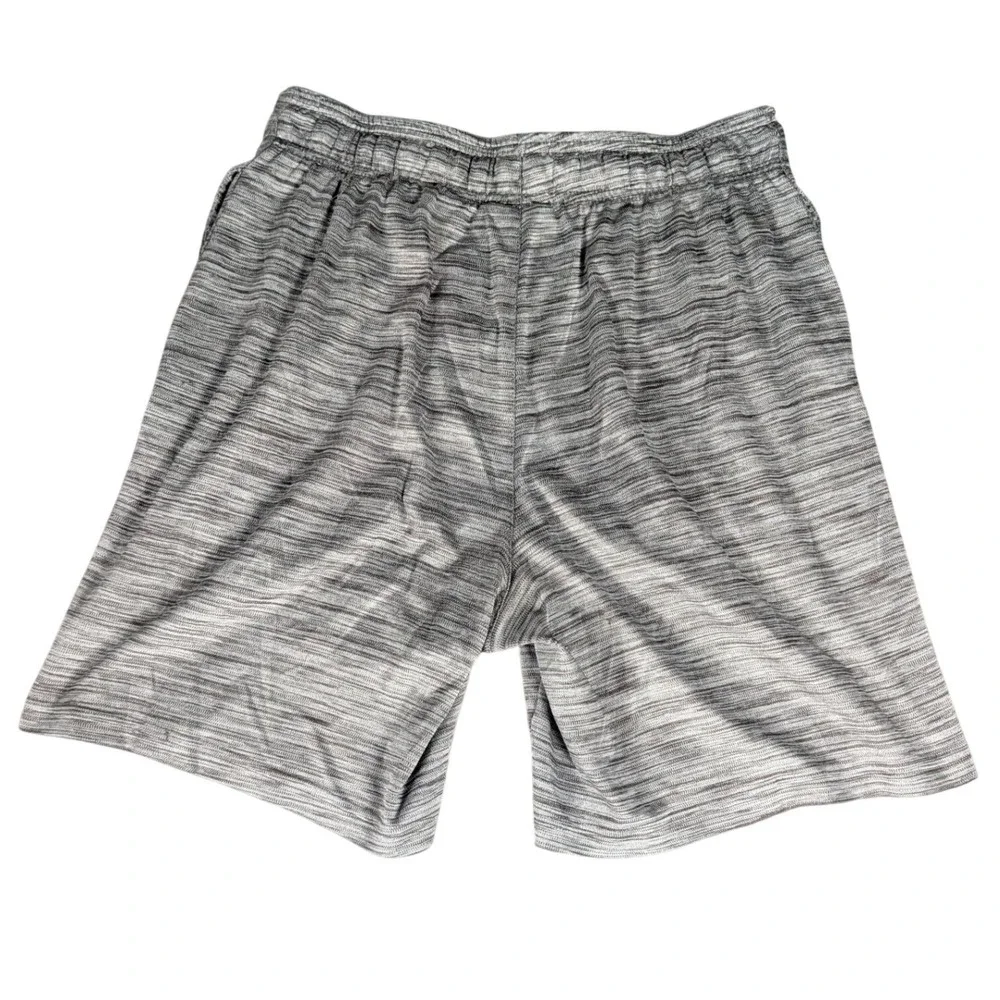 Reebok Mens Grey Space Dye Athletic Training Performance Shorts 5447